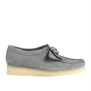 CLARKS ORIGINALS WALLABEE (women’s) GREY NUBUCK